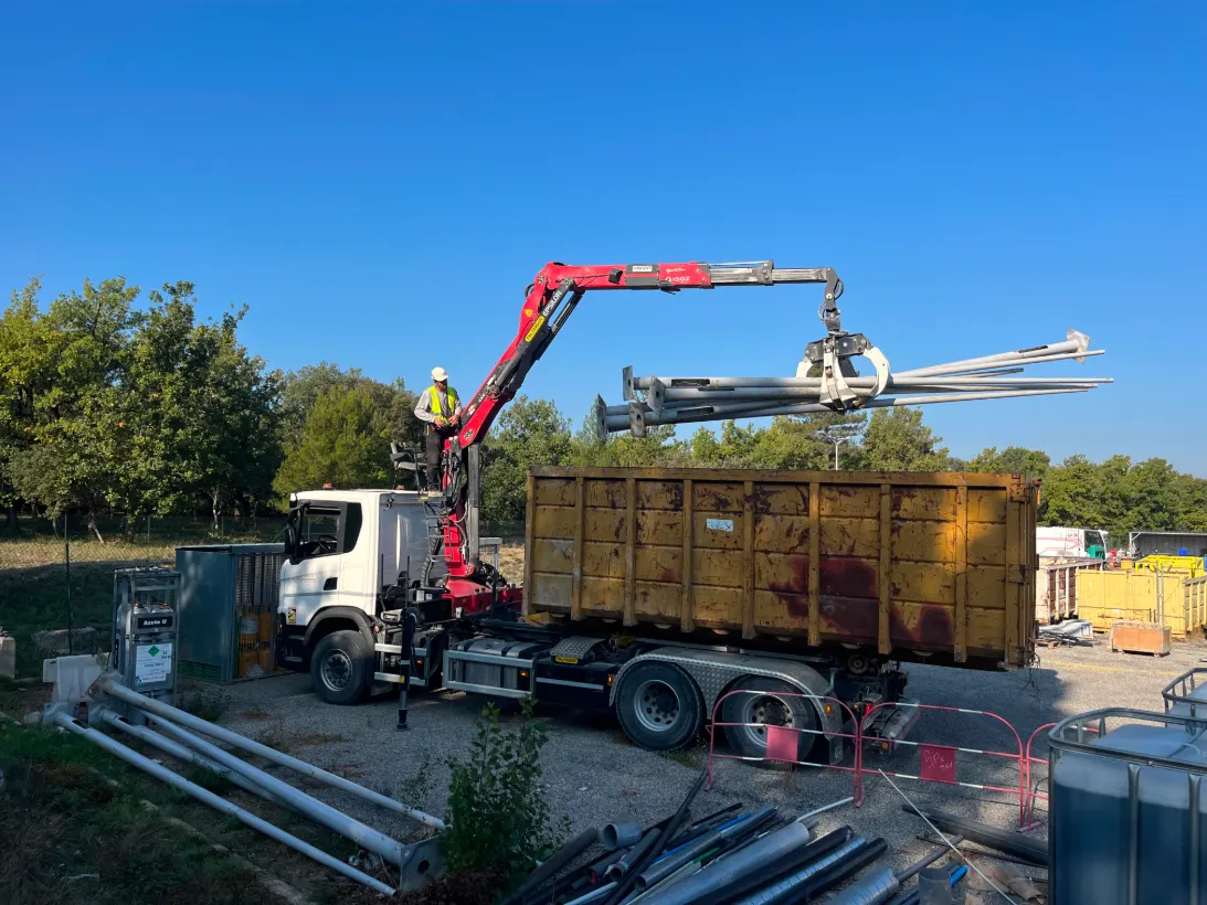 S P L M Coudouret Recyclage Valorisation Pertuis TRANSPORT 2