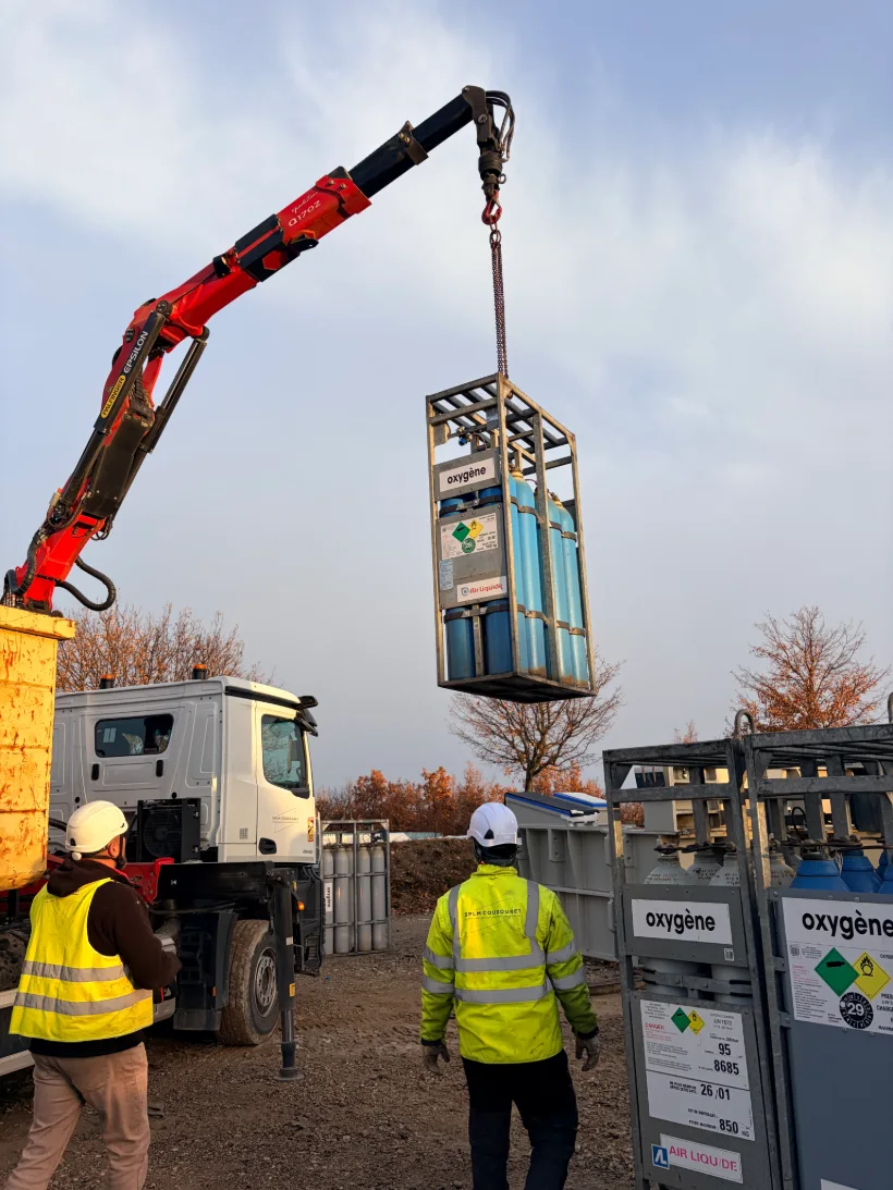 S P L M Coudouret Recyclage Valorisation Pertuis Demol 9