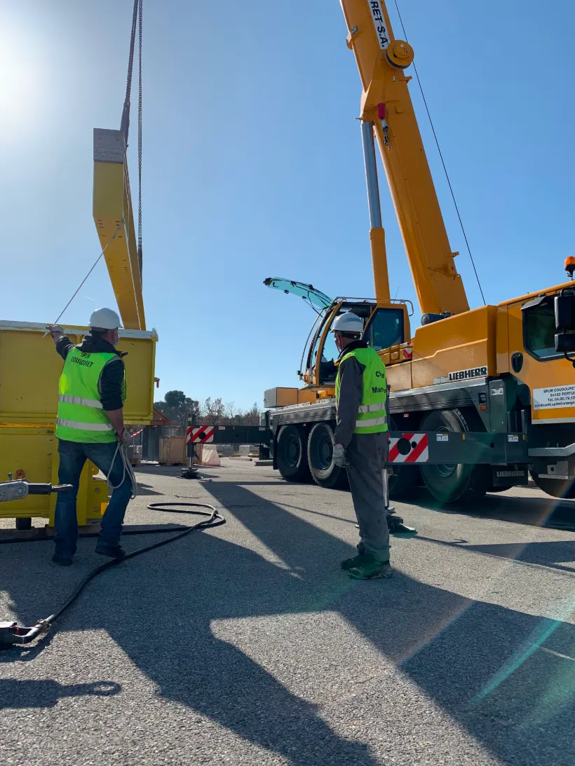 S P L M Coudouret Recyclage Valorisation Pertuis Levage 8