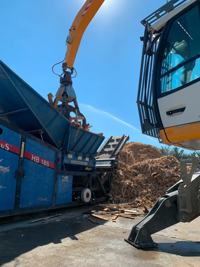 S P L M Coudouret Recyclage Valorisation Pertuis Recyclage Bois 5