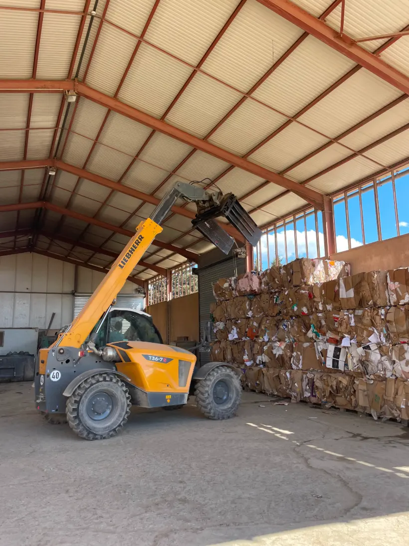 S P L M Coudouret Recyclage Valorisation Pertuis Recyclage Carton 1