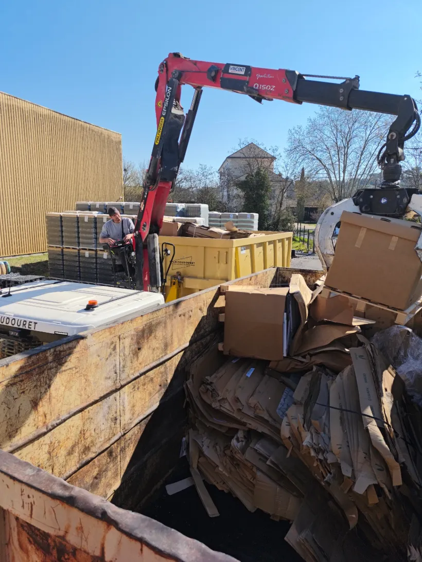 S P L M Coudouret Recyclage Valorisation Pertuis Recyclage Carton 2