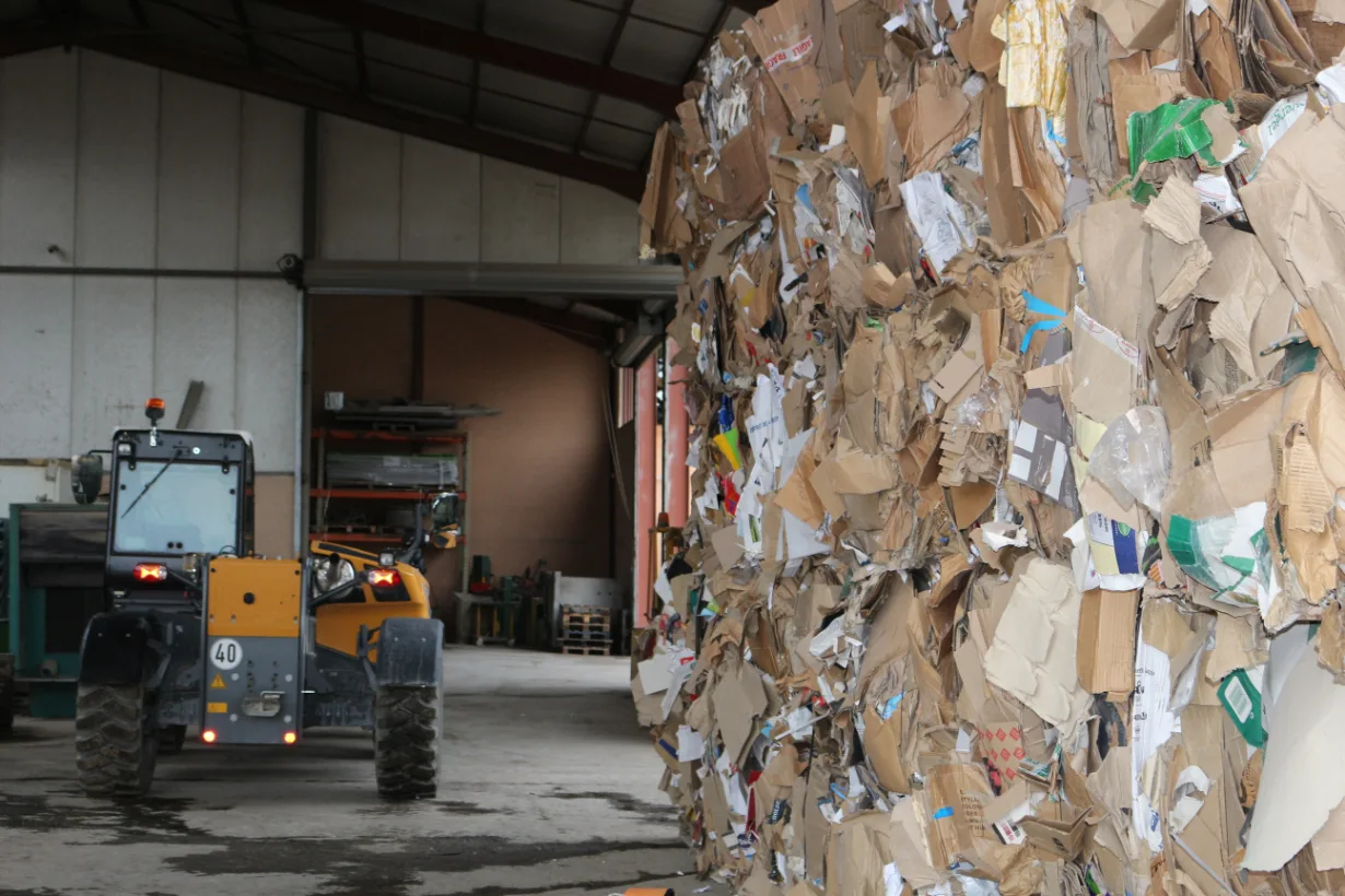 S P L M Coudouret Recyclage Valorisation Pertuis Recyclage Carton 3